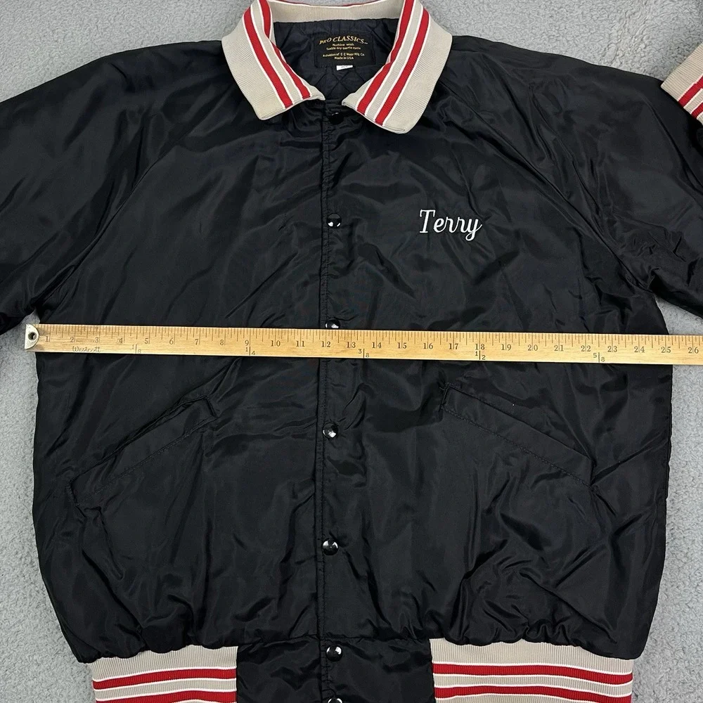 Vintage Sue's Bus Service Jacket Transportation Coat‎ Size XL